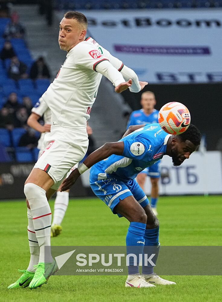 Russia Soccer Premier-League Dynamo - Lokomotiv