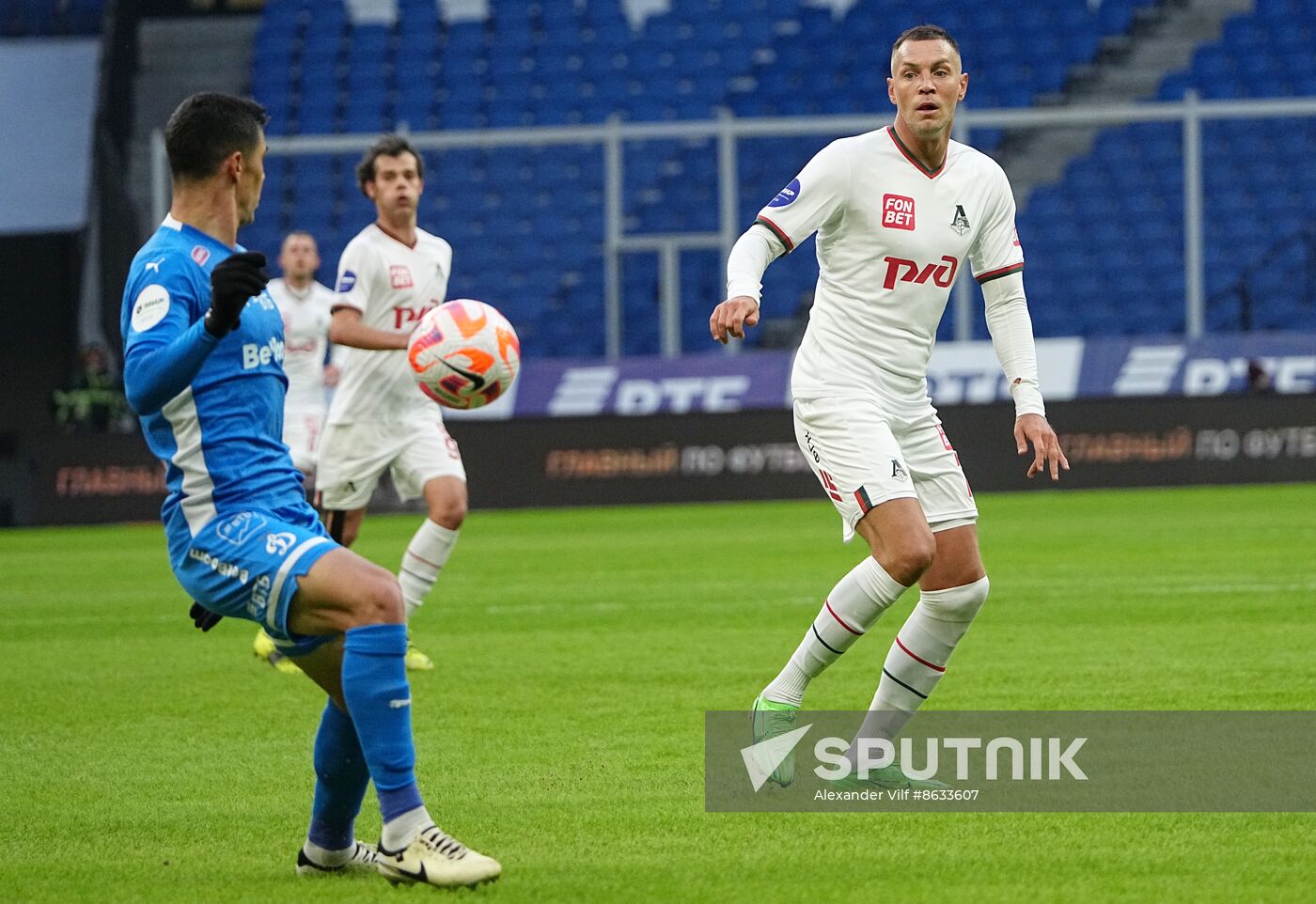 Russia Soccer Premier-League Dynamo - Lokomotiv