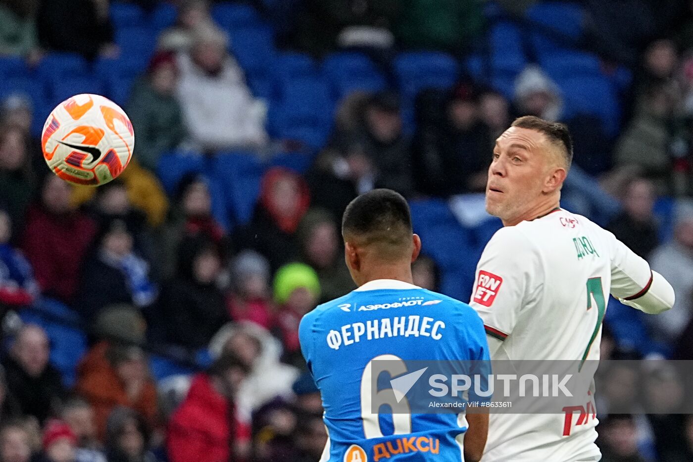 Russia Soccer Premier-League Dynamo - Lokomotiv