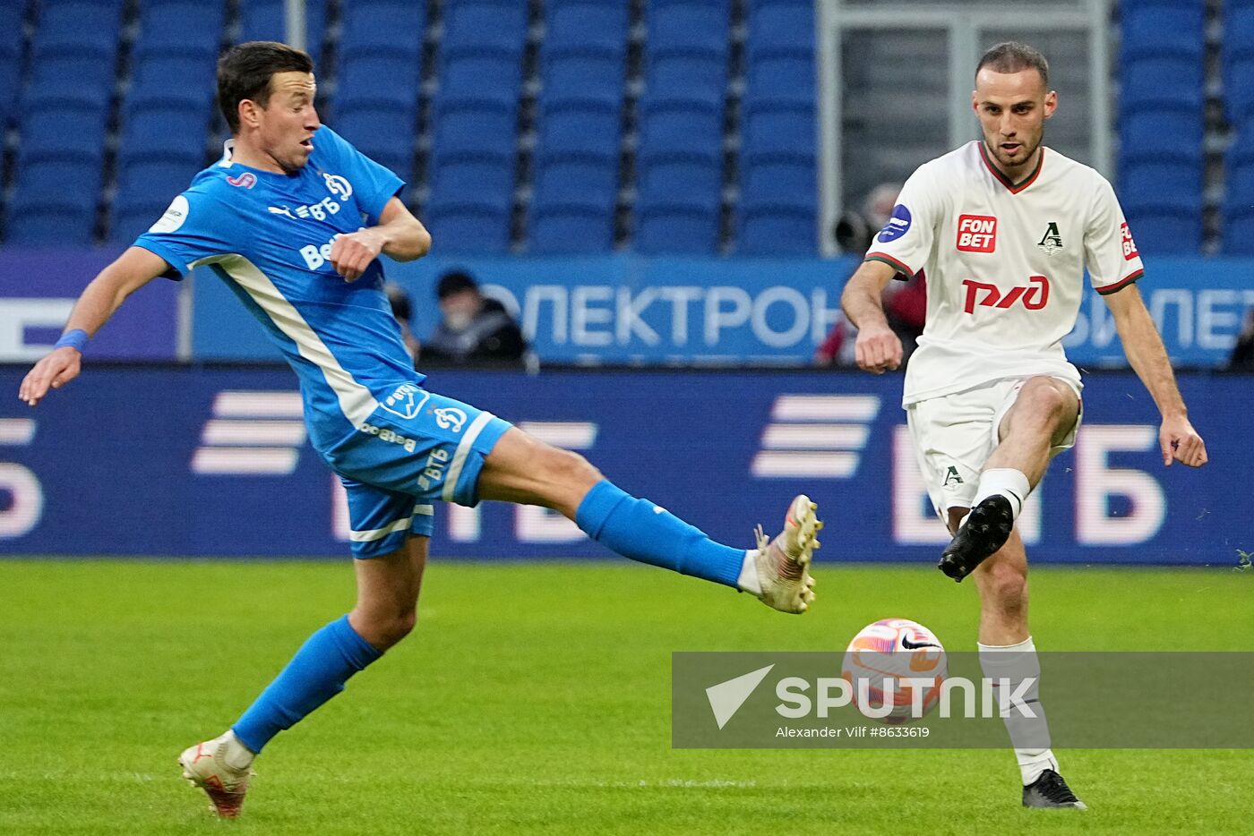 Russia Soccer Premier-League Dynamo - Lokomotiv