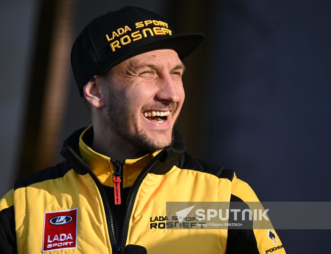 RUSSIA EXPO. Lada Granta Dream Car Lottery from Rosneft Co. and Lada Sport Rosneft Racing Team