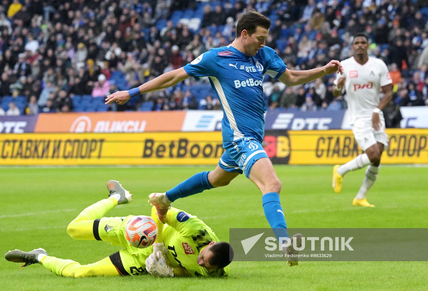 Russia Soccer Premier-League Dynamo - Lokomotiv