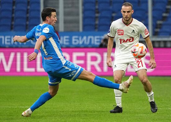 Russia Soccer Premier-League Dynamo - Lokomotiv