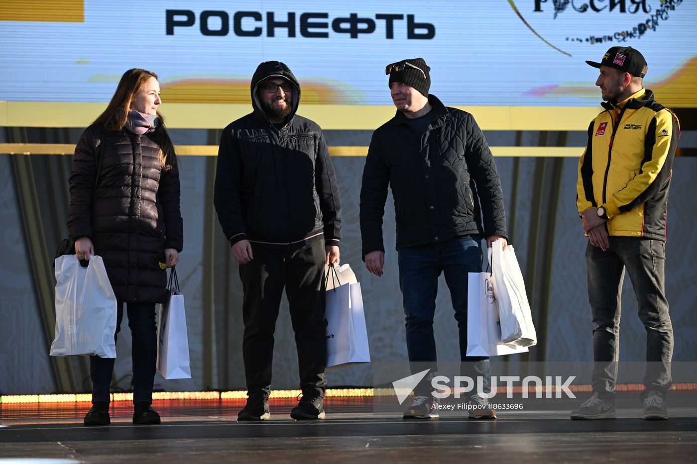 RUSSIA EXPO. Lada Granta Dream Car Lottery from Rosneft Co. and Lada Sport Rosneft Racing Team