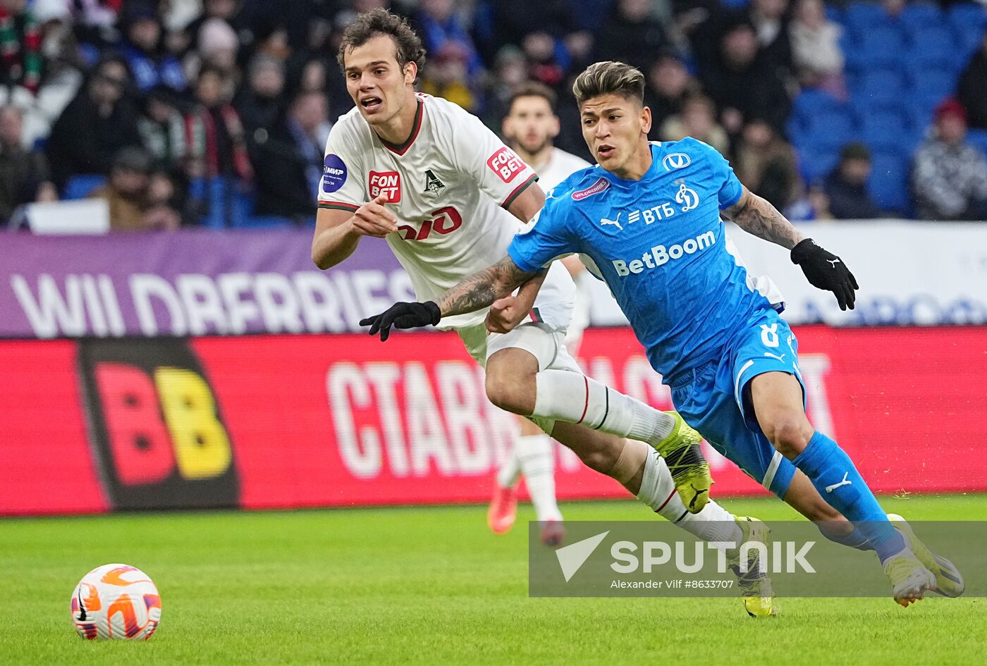 Russia Soccer Premier-League Dynamo - Lokomotiv