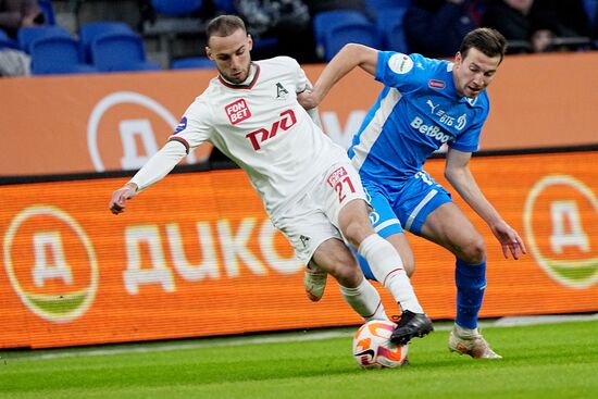Russia Soccer Premier-League Dynamo - Lokomotiv