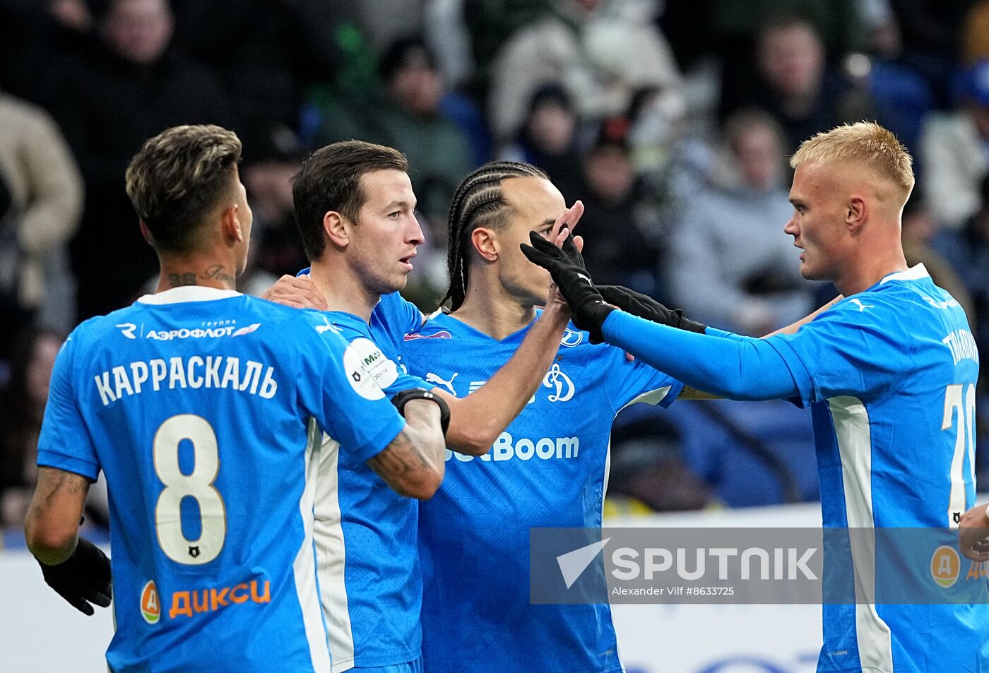 Russia Soccer Premier-League Dynamo - Lokomotiv