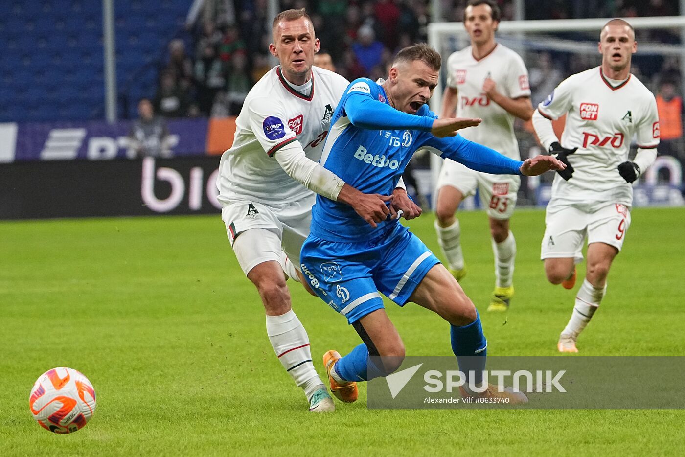 Russia Soccer Premier-League Dynamo - Lokomotiv