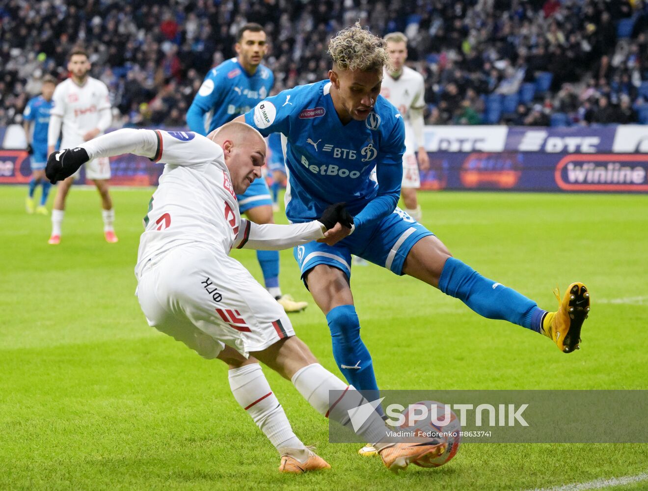 Russia Soccer Premier-League Dynamo - Lokomotiv