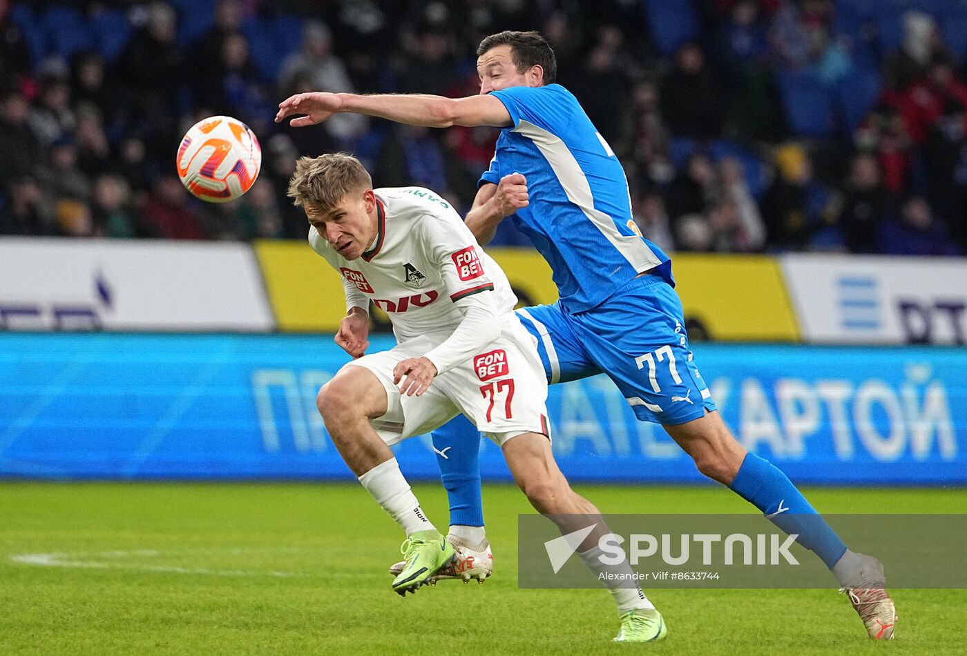 Russia Soccer Premier-League Dynamo - Lokomotiv