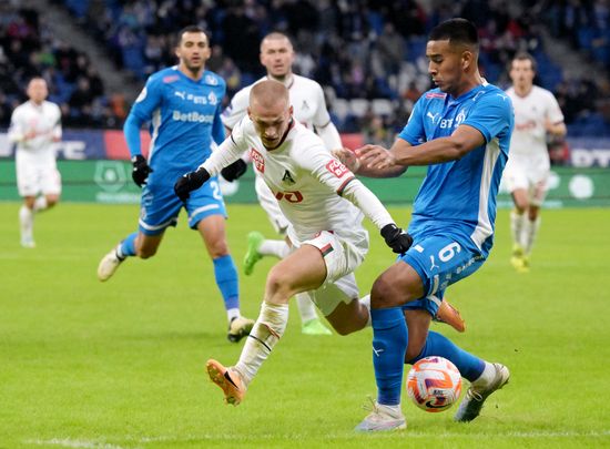 Russia Soccer Premier-League Dynamo - Lokomotiv