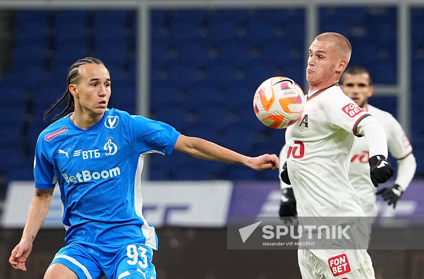 Russia Soccer Premier-League Dynamo - Lokomotiv