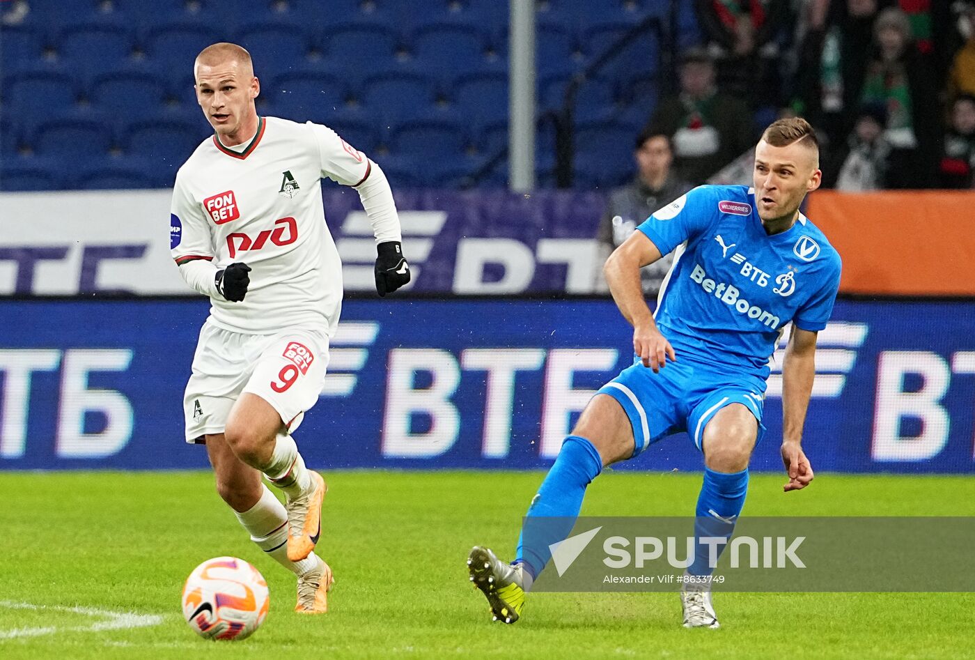 Russia Soccer Premier-League Dynamo - Lokomotiv