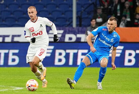 Russia Soccer Premier-League Dynamo - Lokomotiv