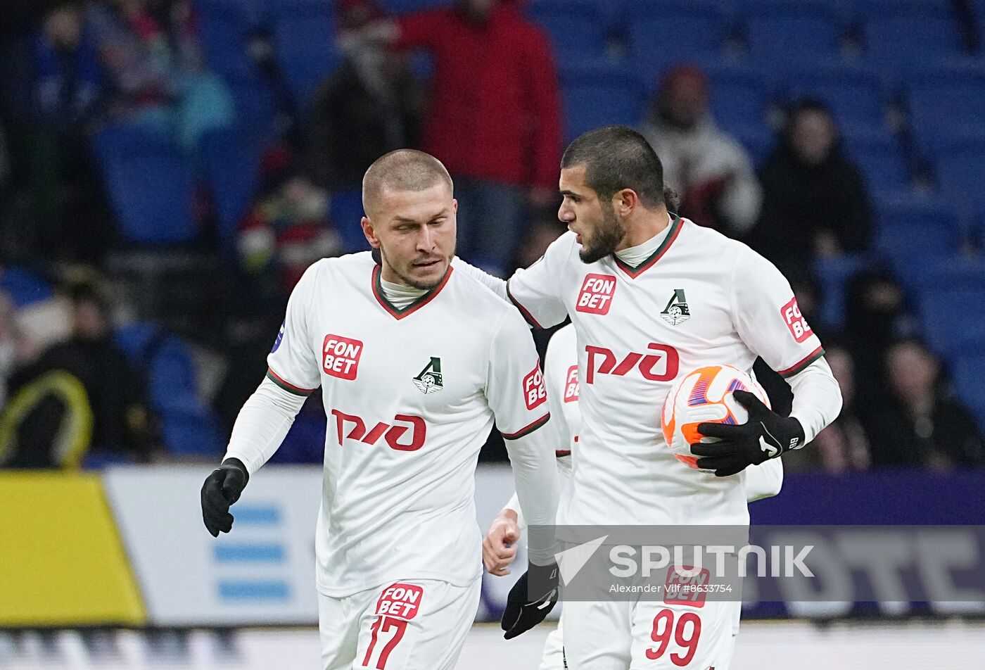 Russia Soccer Premier-League Dynamo - Lokomotiv