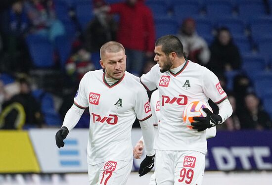 Russia Soccer Premier-League Dynamo - Lokomotiv