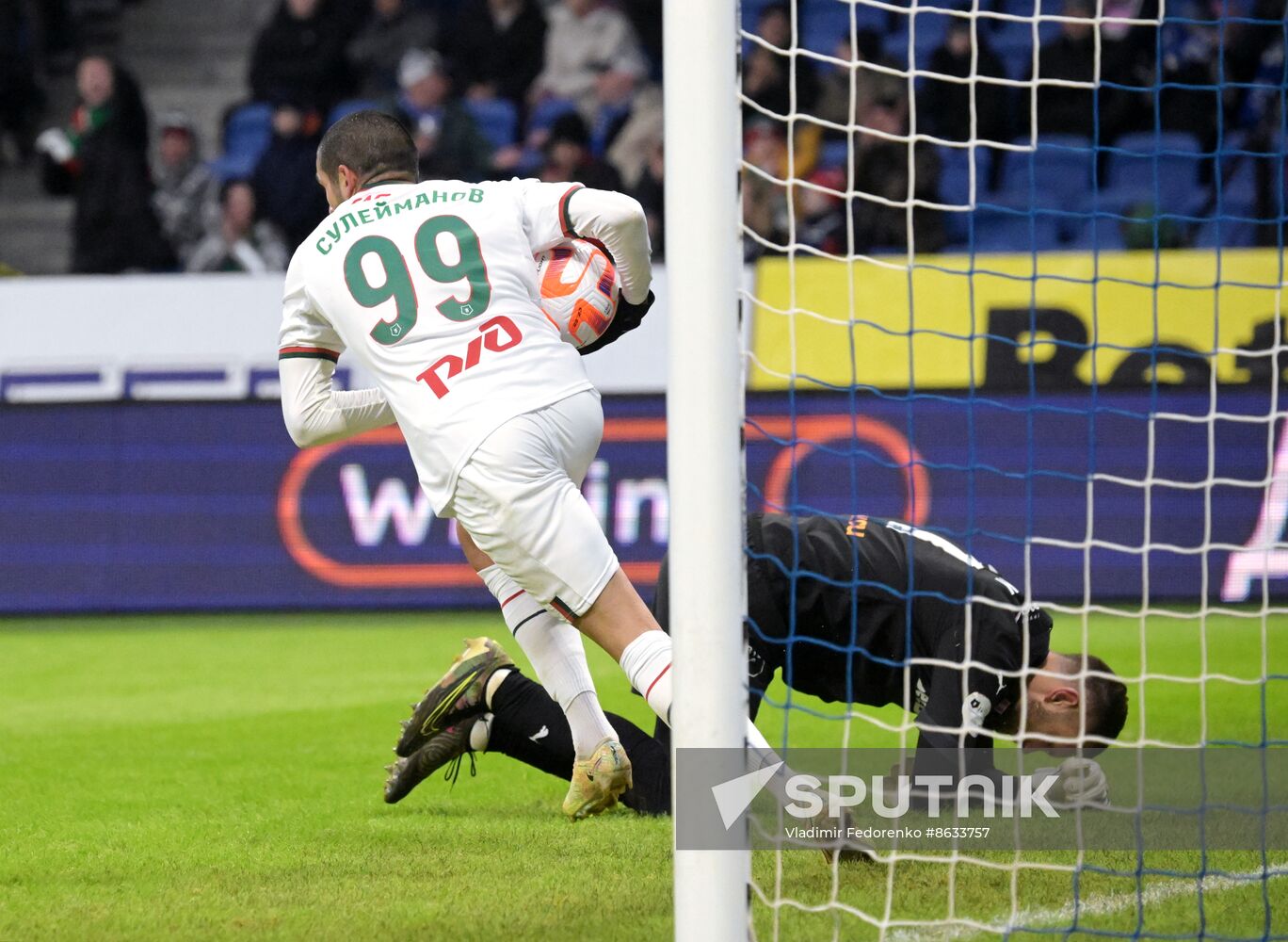 Russia Soccer Premier-League Dynamo - Lokomotiv