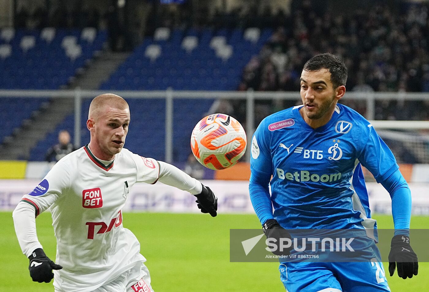 Russia Soccer Premier-League Dynamo - Lokomotiv