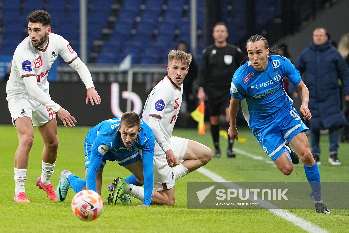 Russia Soccer Premier-League Dynamo - Lokomotiv