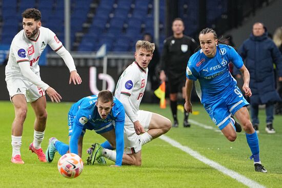 Russia Soccer Premier-League Dynamo - Lokomotiv