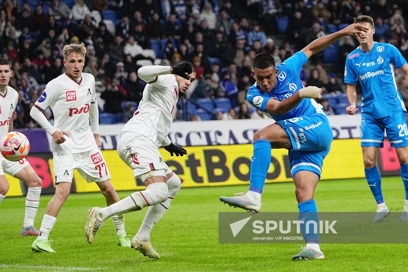 Russia Soccer Premier-League Dynamo - Lokomotiv