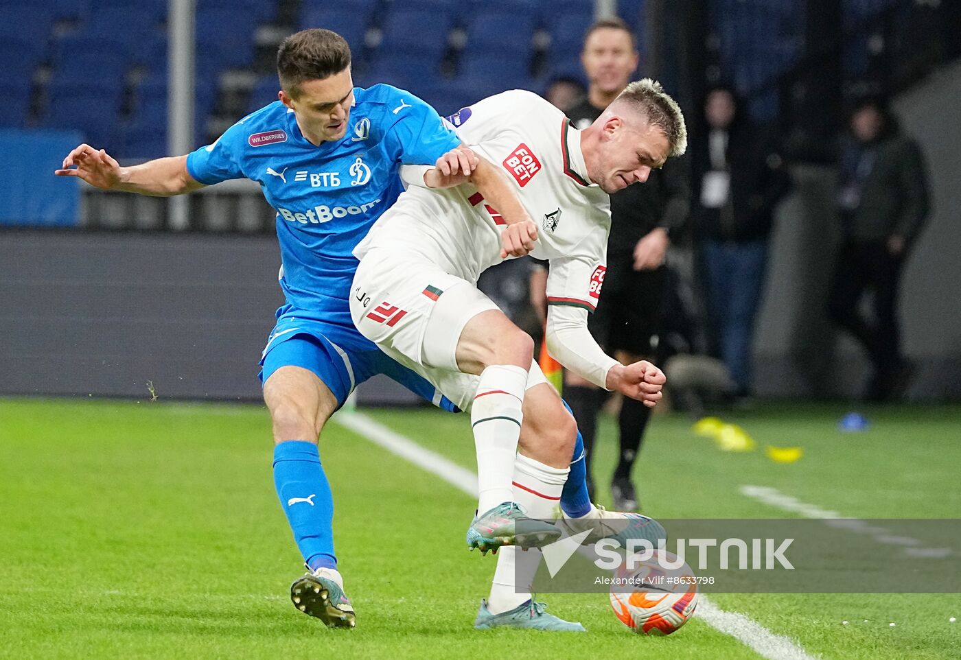 Russia Soccer Premier-League Dynamo - Lokomotiv