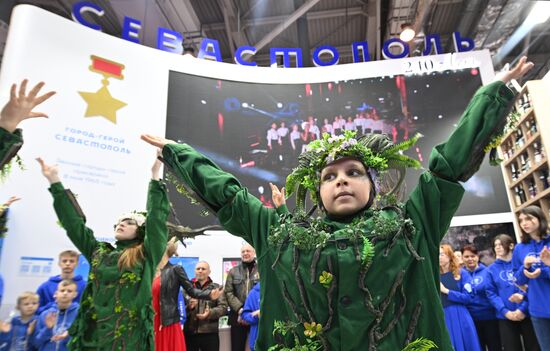 RUSSIA EXPO. Opening exhibition to mark 10th anniversary of Russian Spring at Sevastopol stand