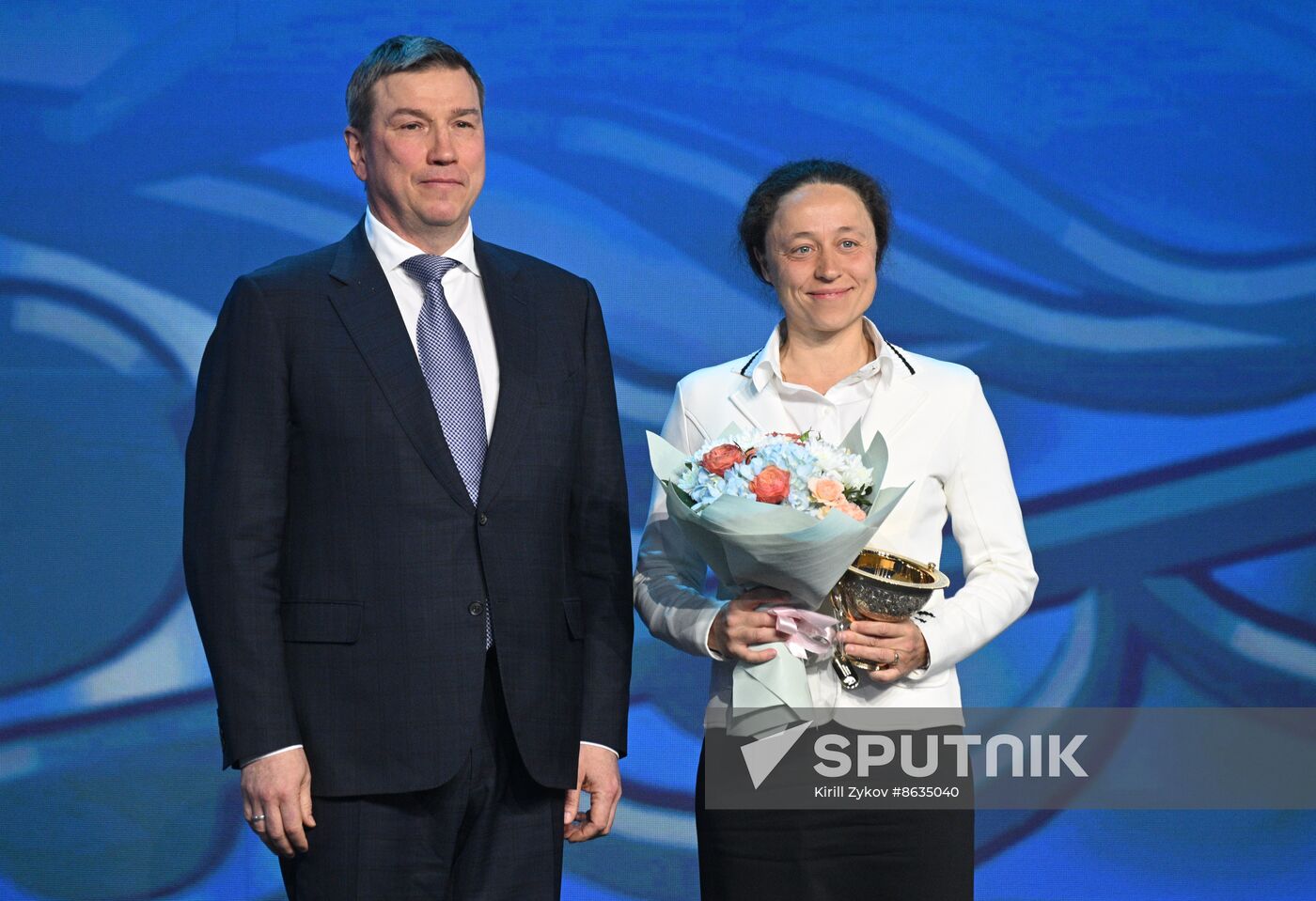 RUSSIA EXPO. Awards ceremony for winners of At the Call of a Woman's Heart prize