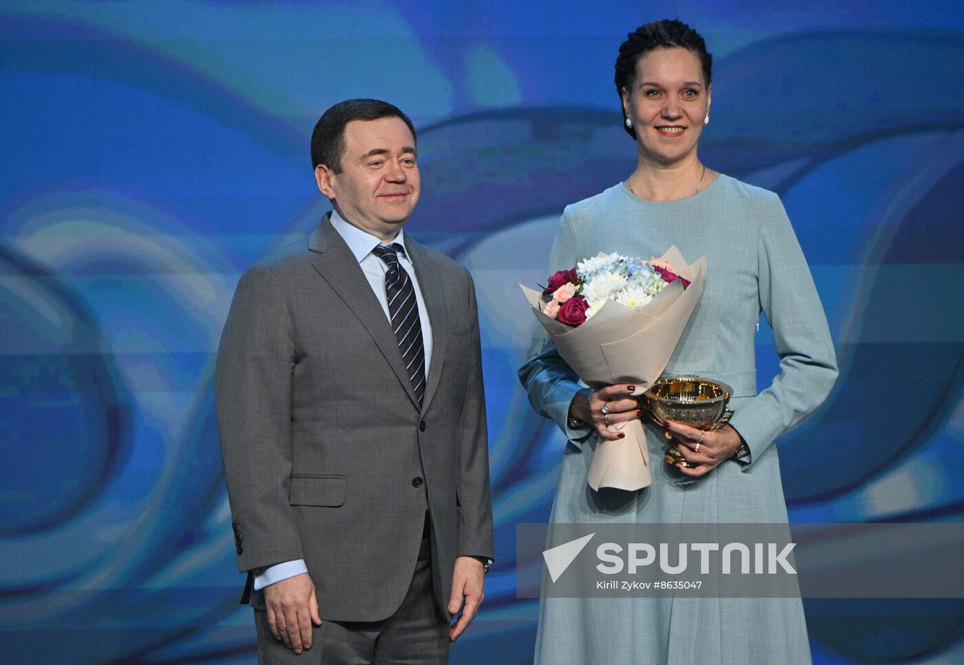 RUSSIA EXPO. Awards ceremony for winners of At the Call of a Woman's Heart prize