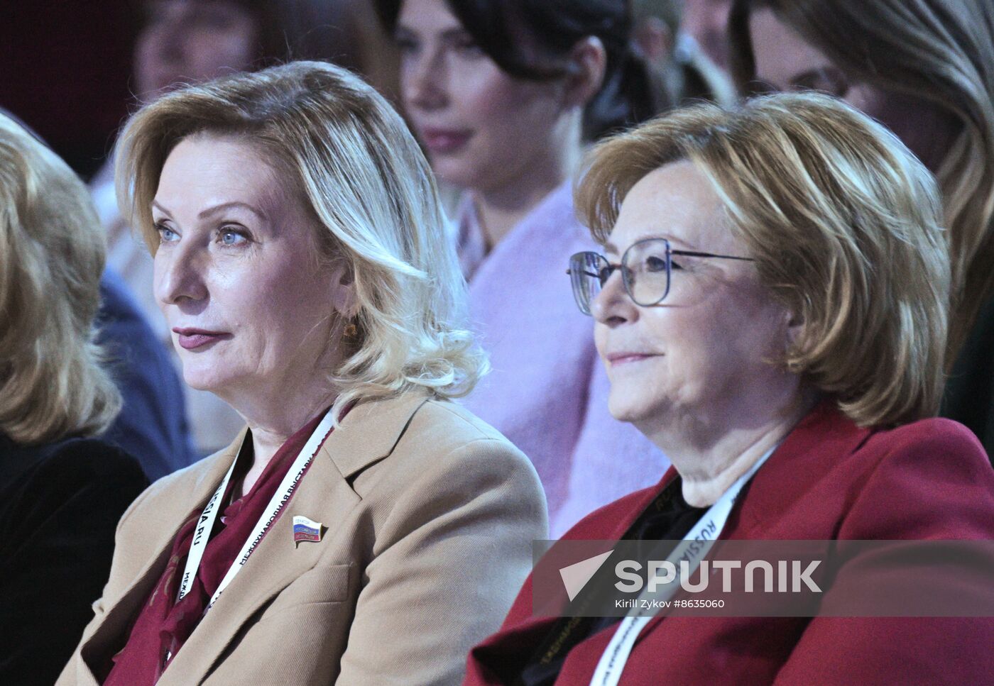 RUSSIA EXPO. Awards ceremony for winners of At the Call of a Woman's Heart prize