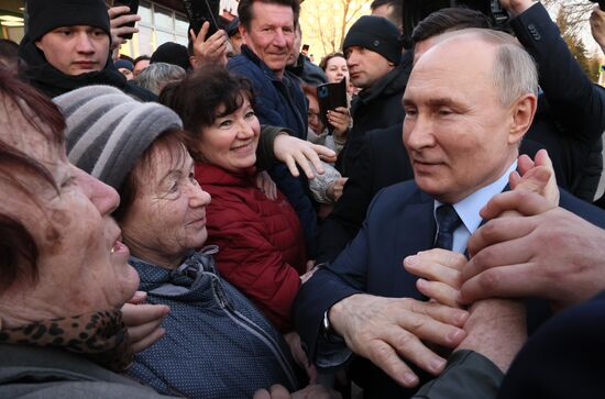 Russia Putin North Caucasian Federal District