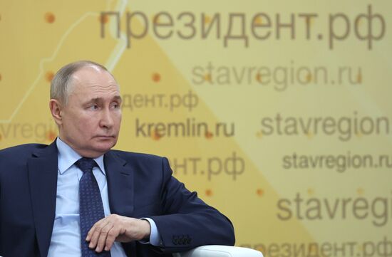 Russia Putin North Caucasian Federal District