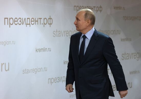 Russia Putin North Caucasian Federal District