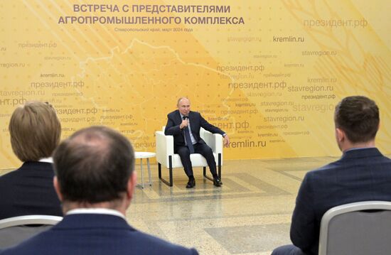 Russia Putin North Caucasian Federal District