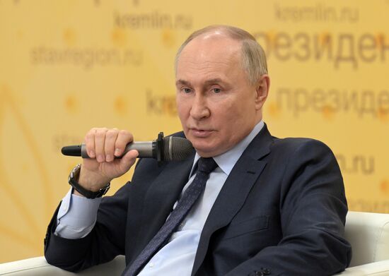 Russia Putin North Caucasian Federal District