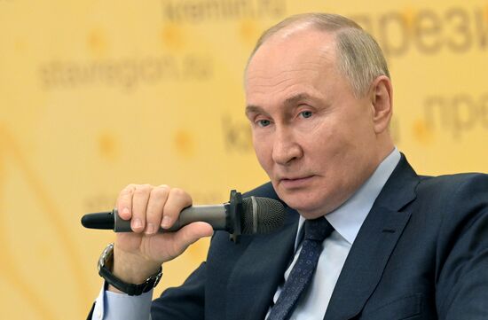Russia Putin North Caucasian Federal District
