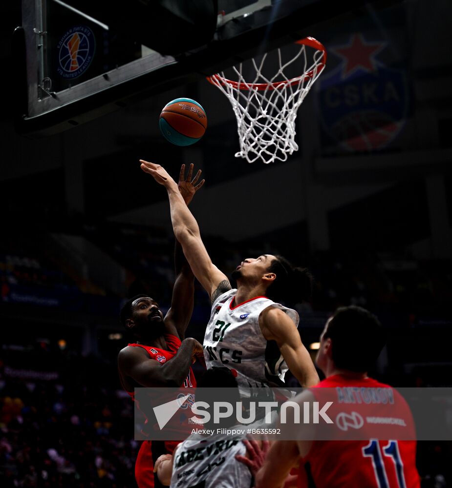 Russia Basketball United League CSKA - UNICS