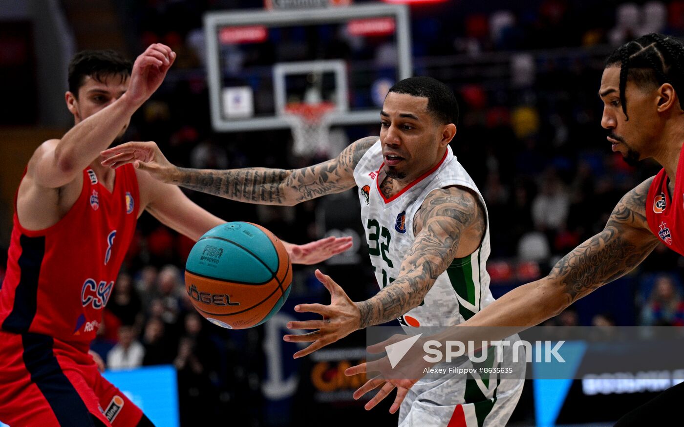 Russia Basketball United League CSKA - UNICS