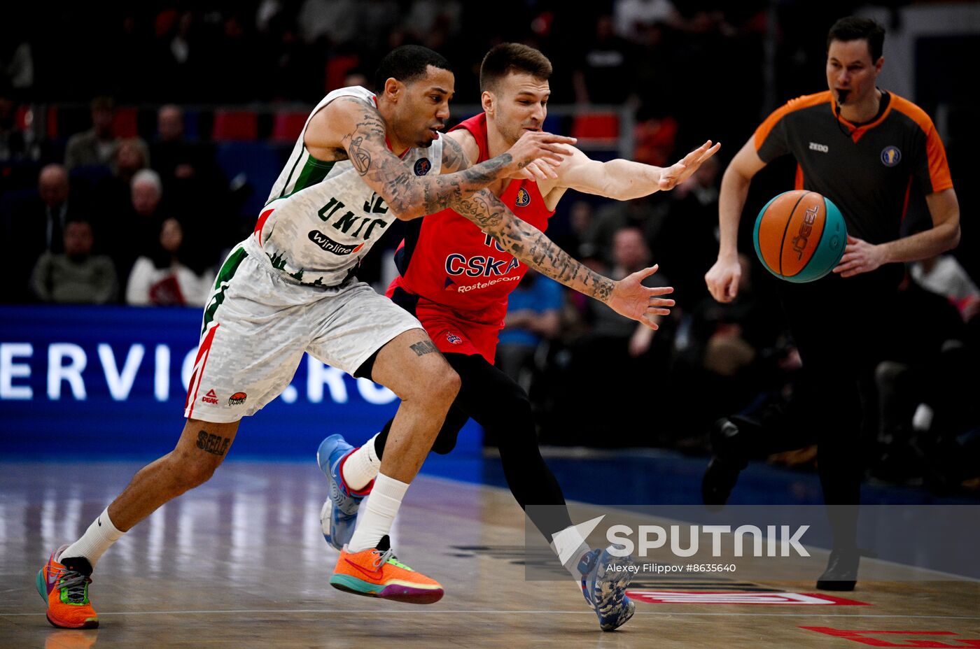 Russia Basketball United League CSKA - UNICS