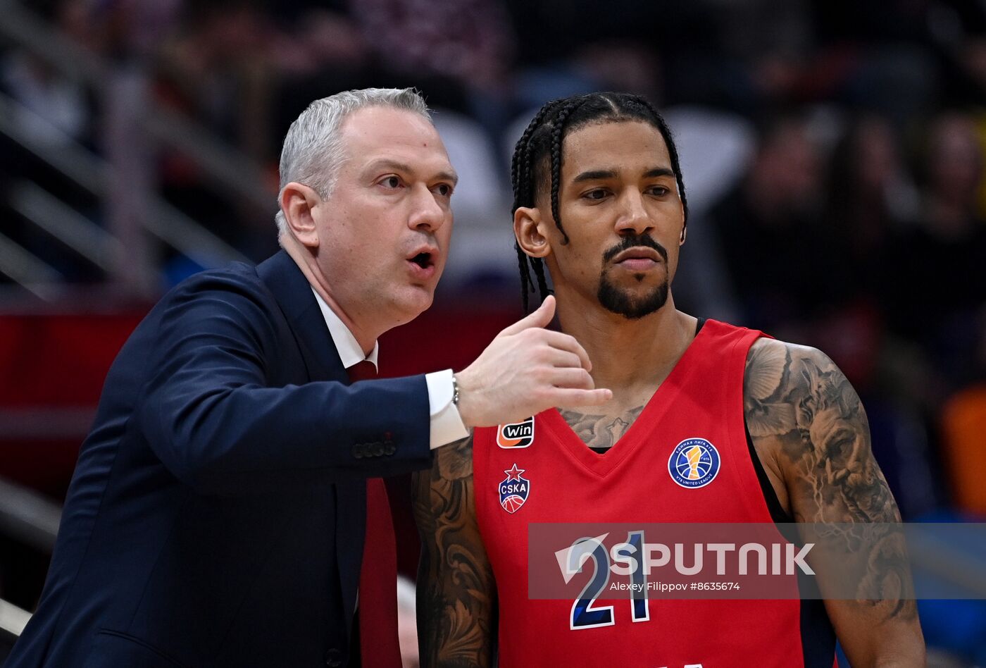 Russia Basketball United League CSKA - UNICS