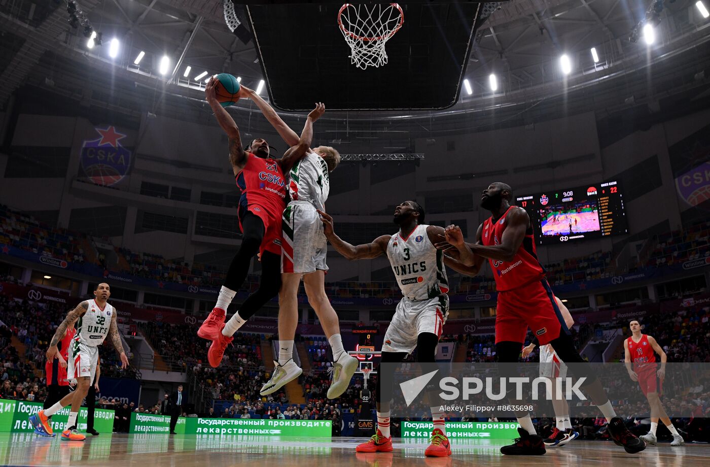 Russia Basketball United League CSKA - UNICS