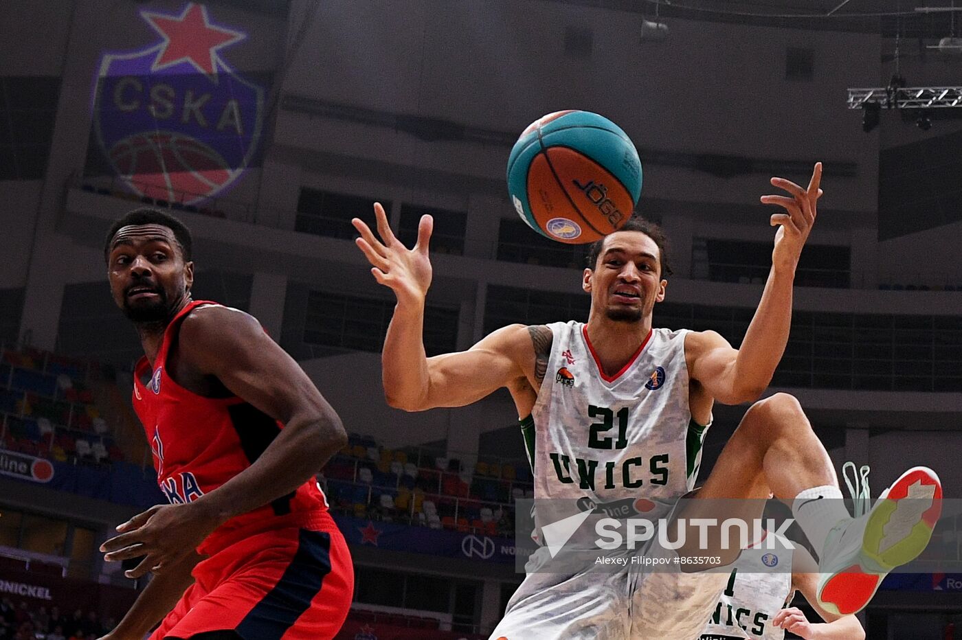 Russia Basketball United League CSKA - UNICS