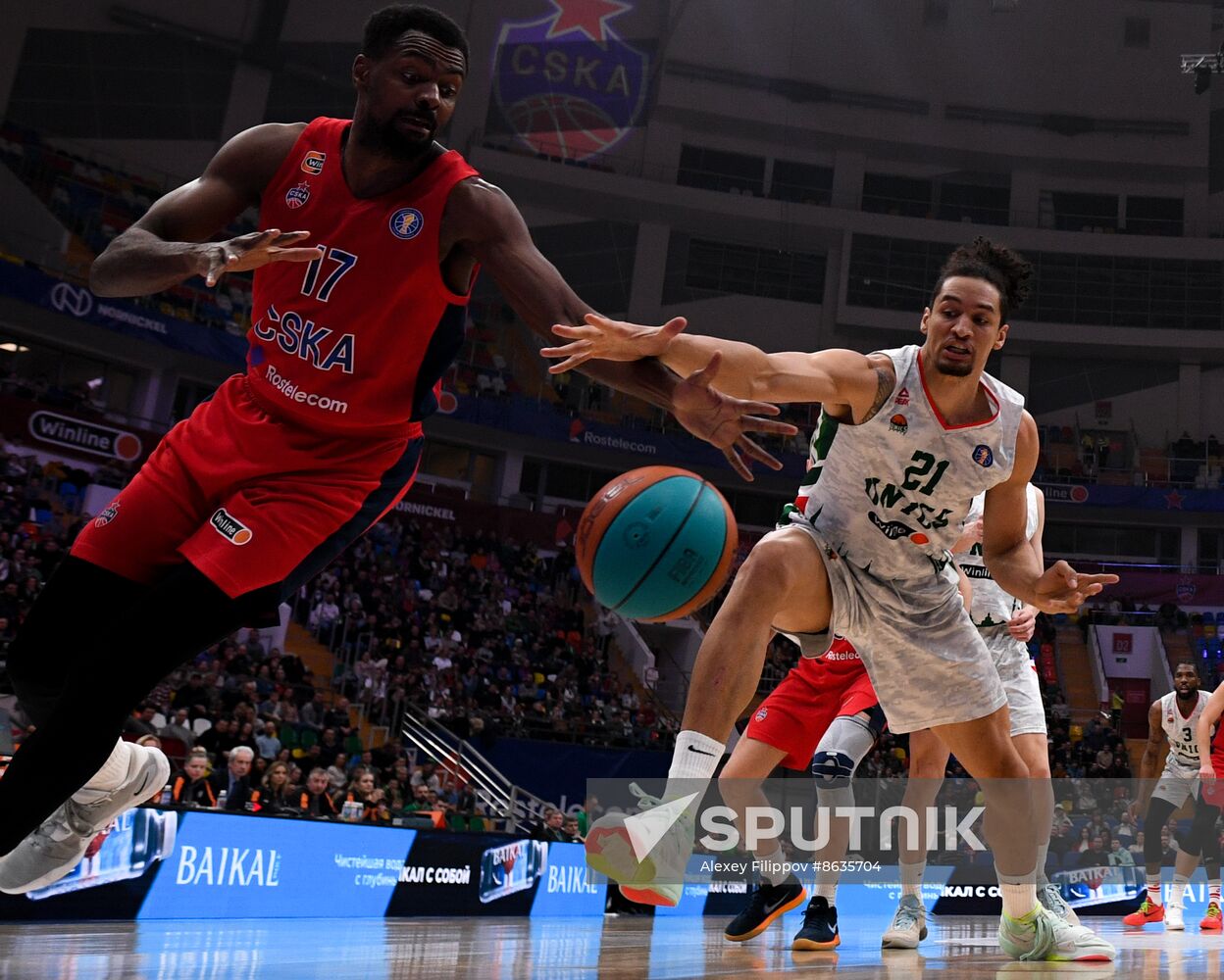 Russia Basketball United League CSKA - UNICS