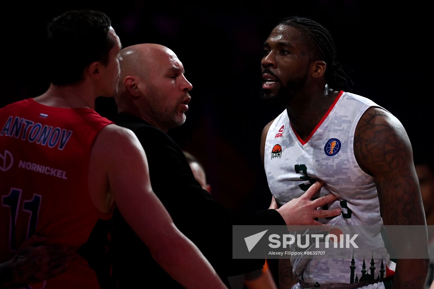 Russia Basketball United League CSKA - UNICS