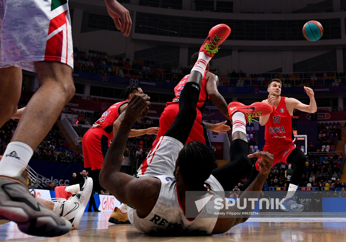 Russia Basketball United League CSKA - UNICS