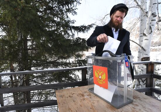 Russia Presidential Election Early Voting