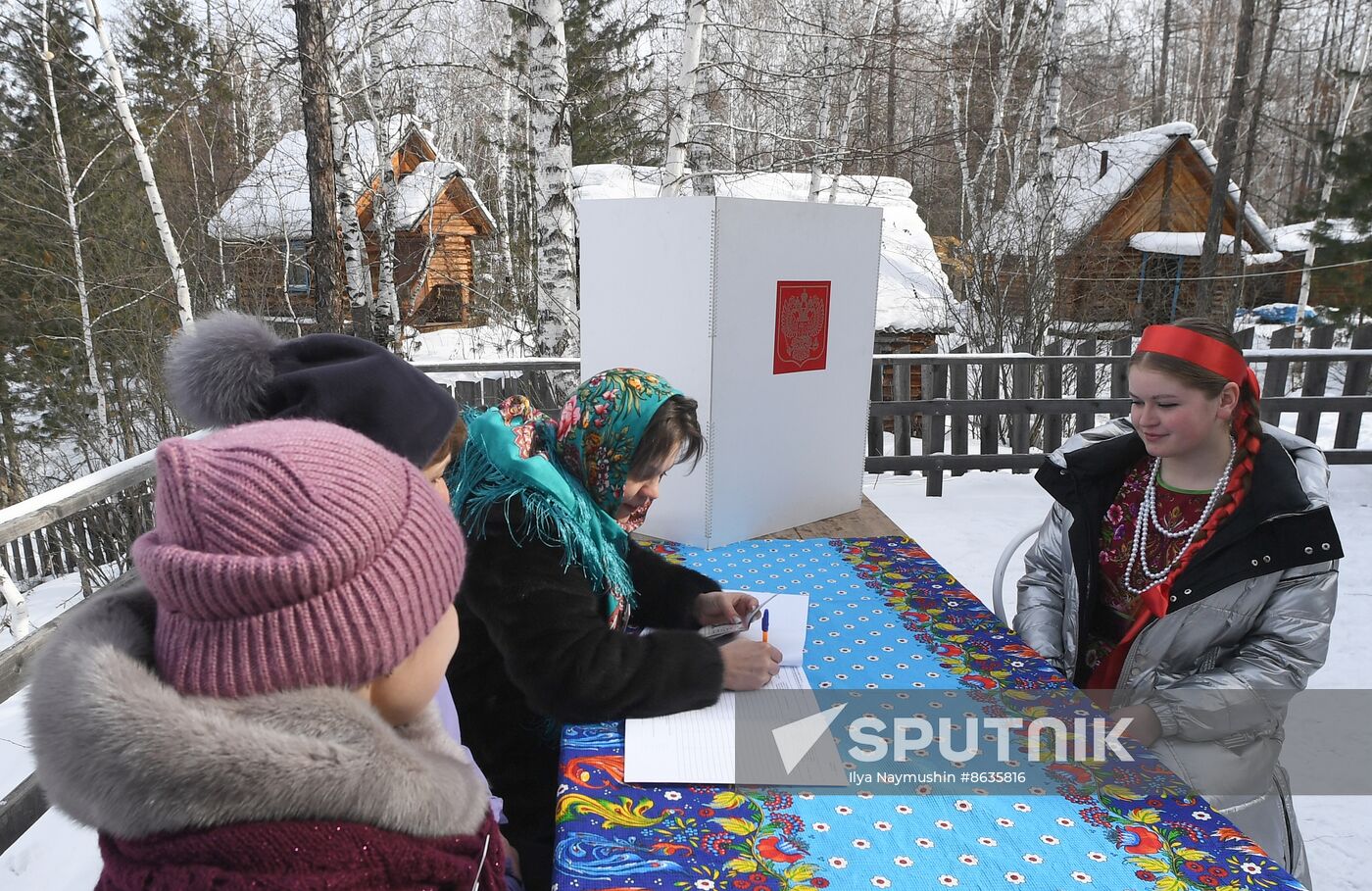 Russia Presidential Election Early Voting