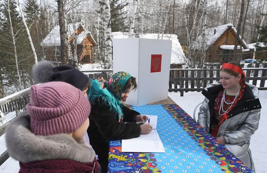 Russia Presidential Election Early Voting