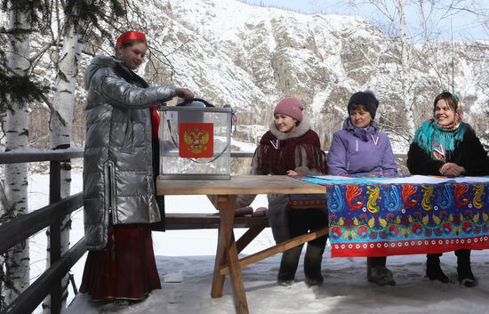 Russia Presidential Election Early Voting