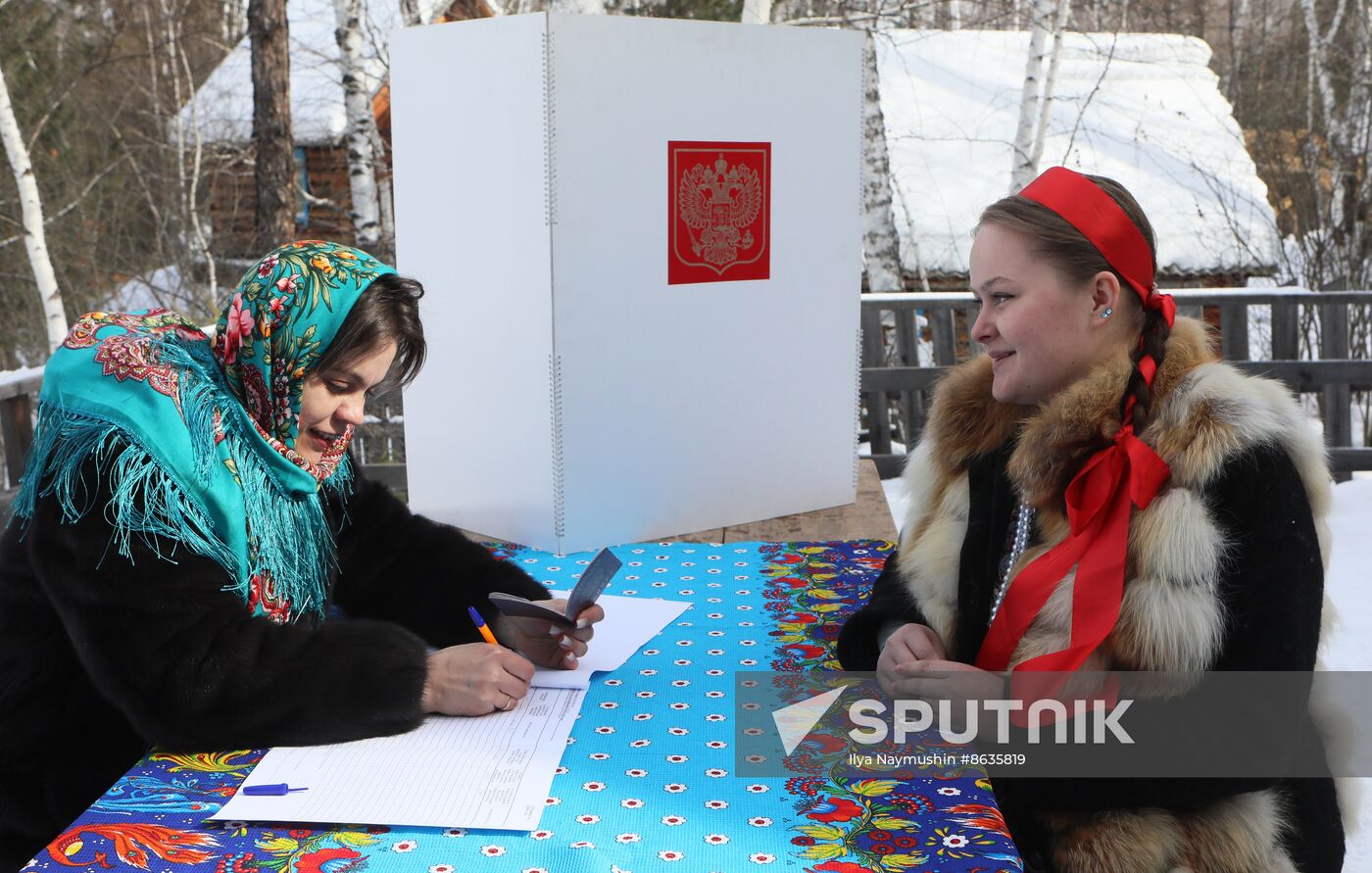 Russia Presidential Election Early Voting
